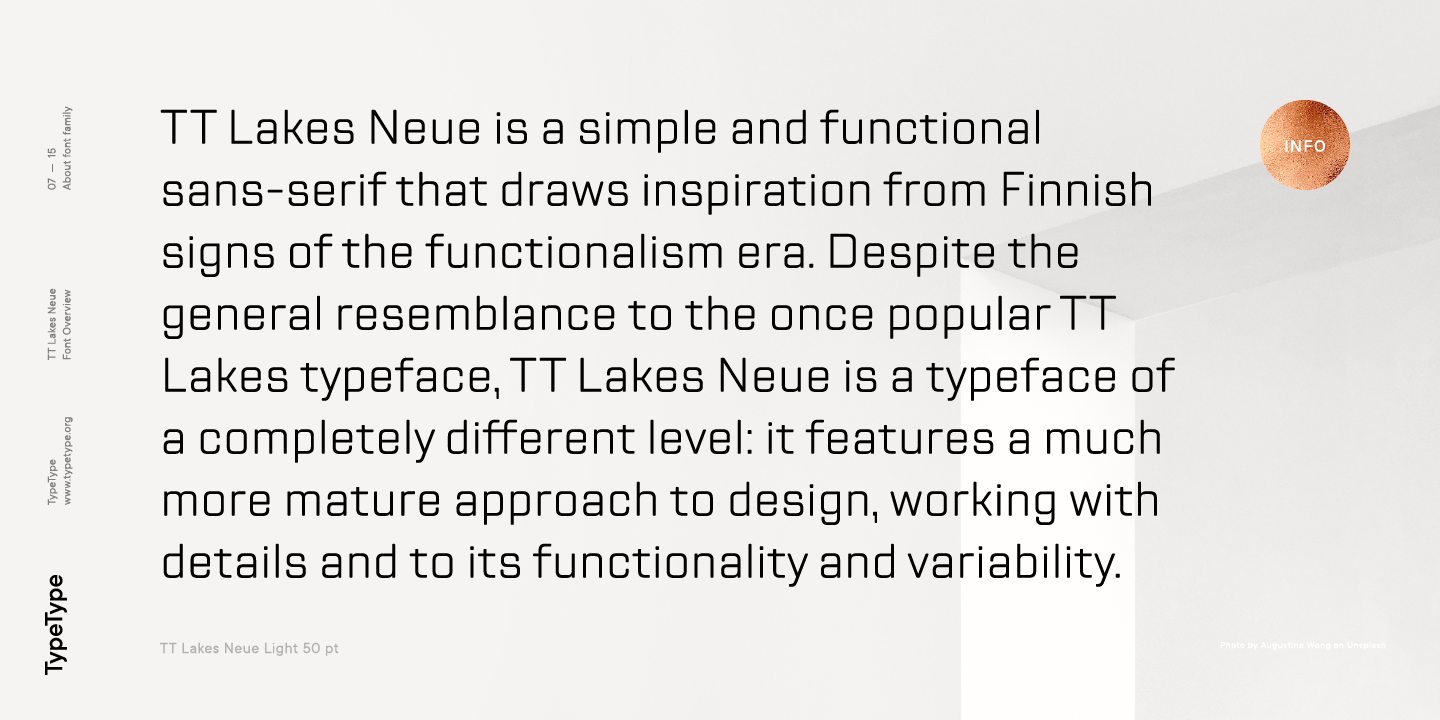 Ejemplo de fuente TT Lakes Neue Compressed #10